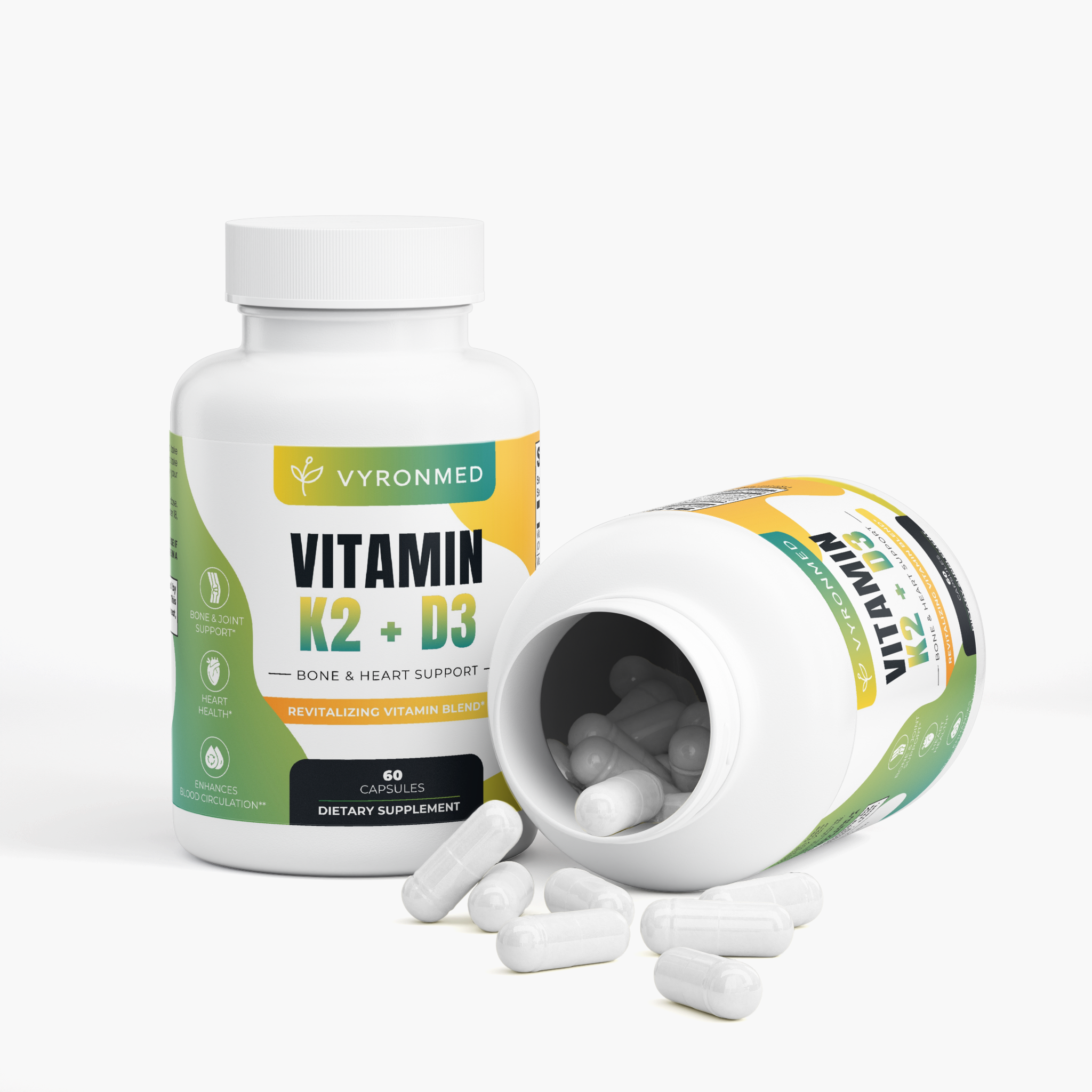 Vitamin D3 + K2