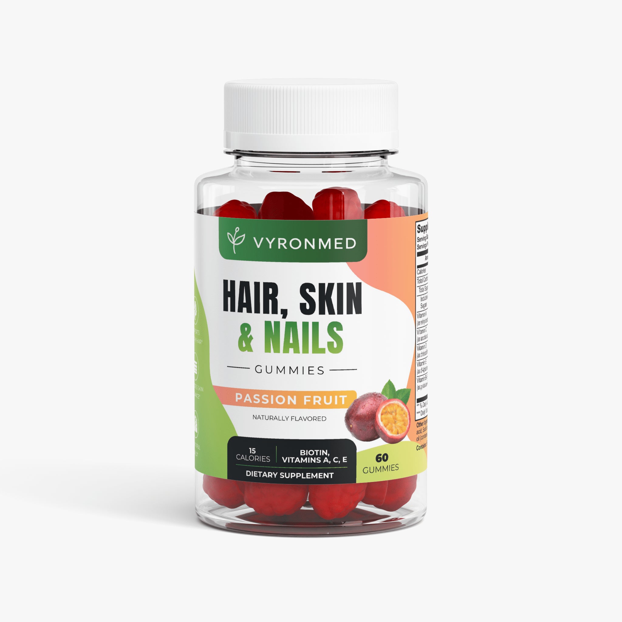 Hair, Skin & Nails Gummies - vyronmed - Hair, Skin & Nails Gummies - Skin, Hair & Nail Health