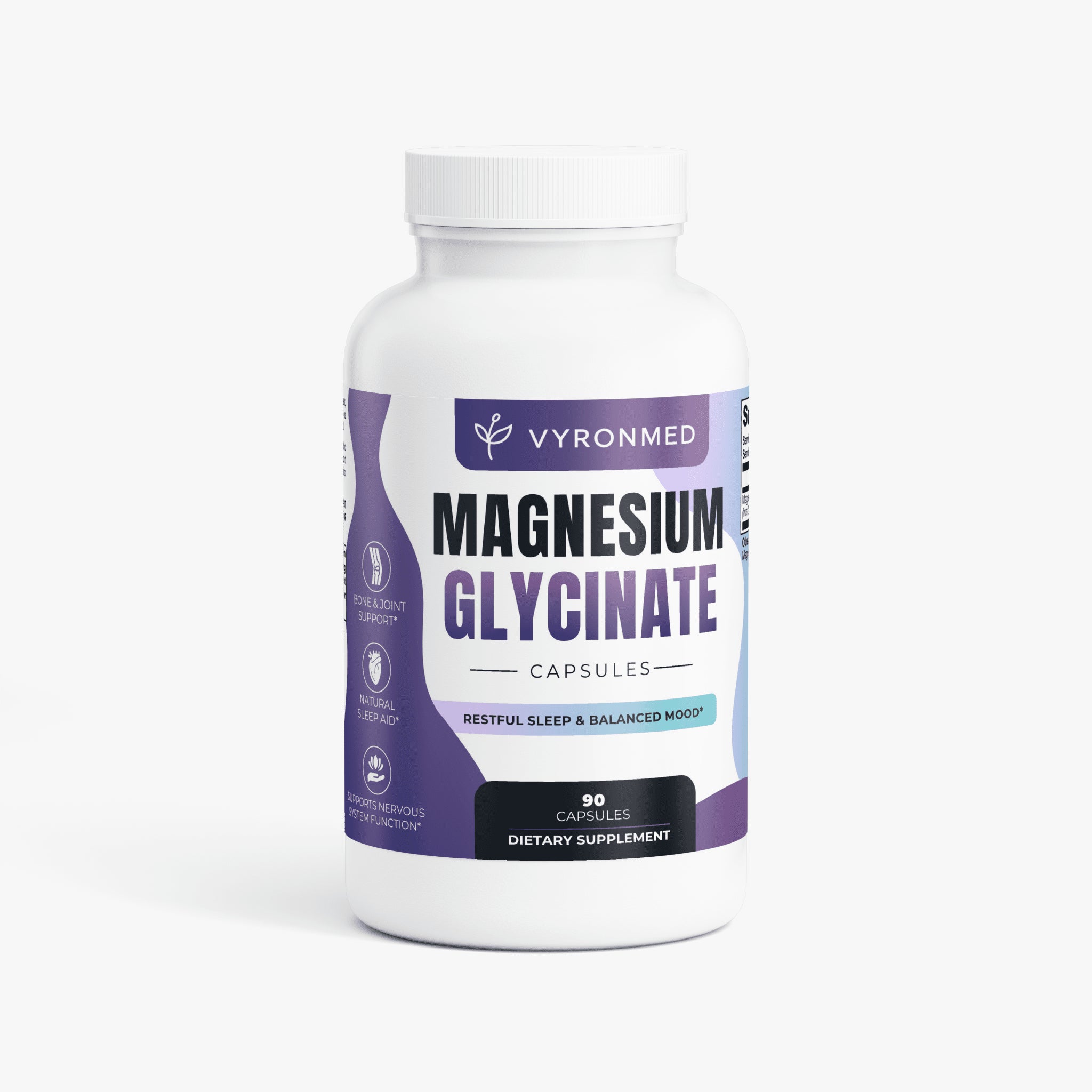 Magnesium Glycinate - vyronmed - Magnesium Glycinate - Vitamins & Minerals